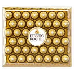 Ferrero Rocher Milk Chocolate Hazelnut Pralines Gift Box of Chocolates 42 Pieces 525g