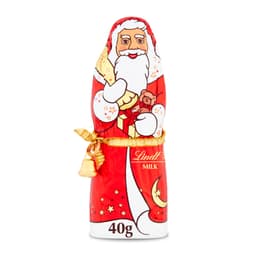 Lindt Santa Christmas Milk Chocolate 40g