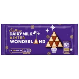 Cadbury Dairy Milk Christmas Winter Wonderland Chocolate Bar 100g