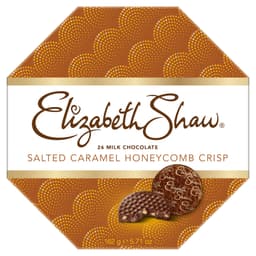 Elizabeth Shaw 26 Milk Chocolate Salted Caramel Honeycomb Crisp 162g