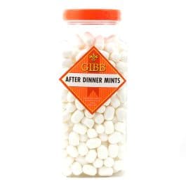 Gibb After Dinner Mints Jar 2kg