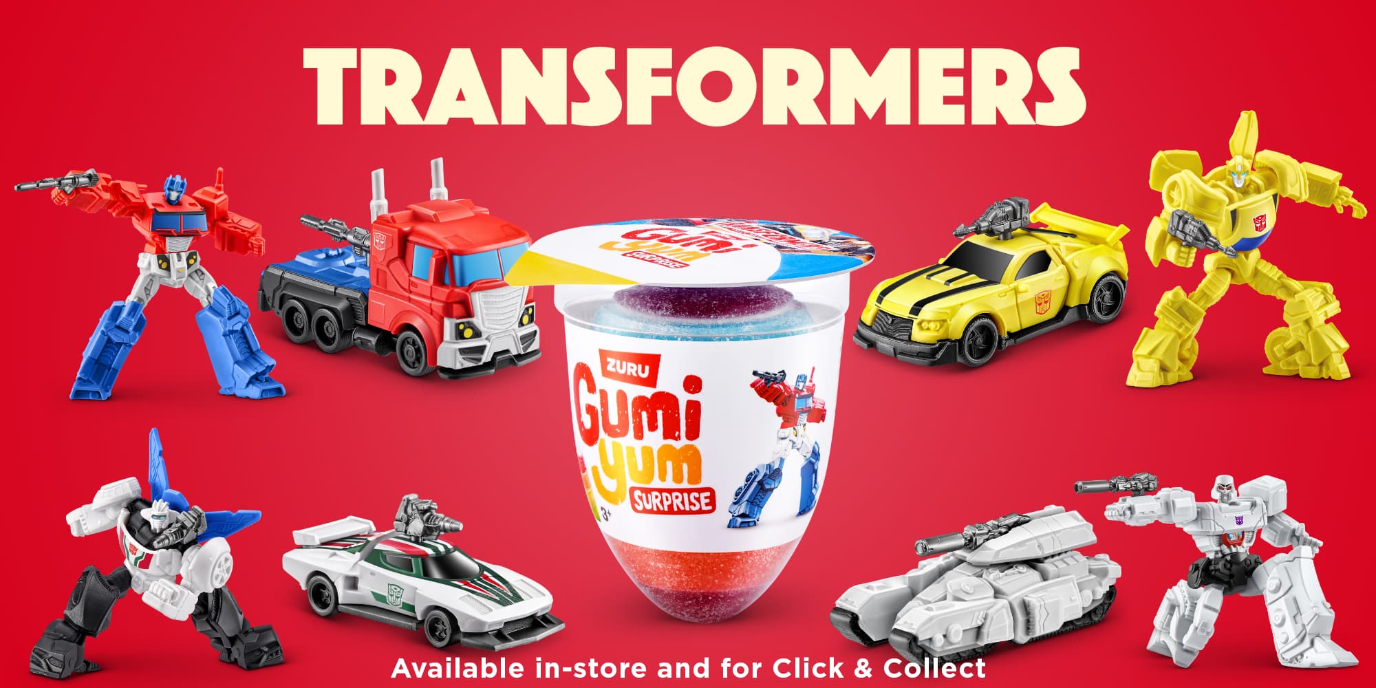 Gumi Yum Transformers
