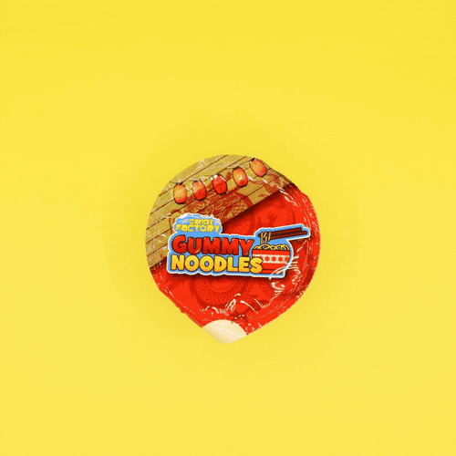 Crazy Candy Factory Gummy Noodles gif