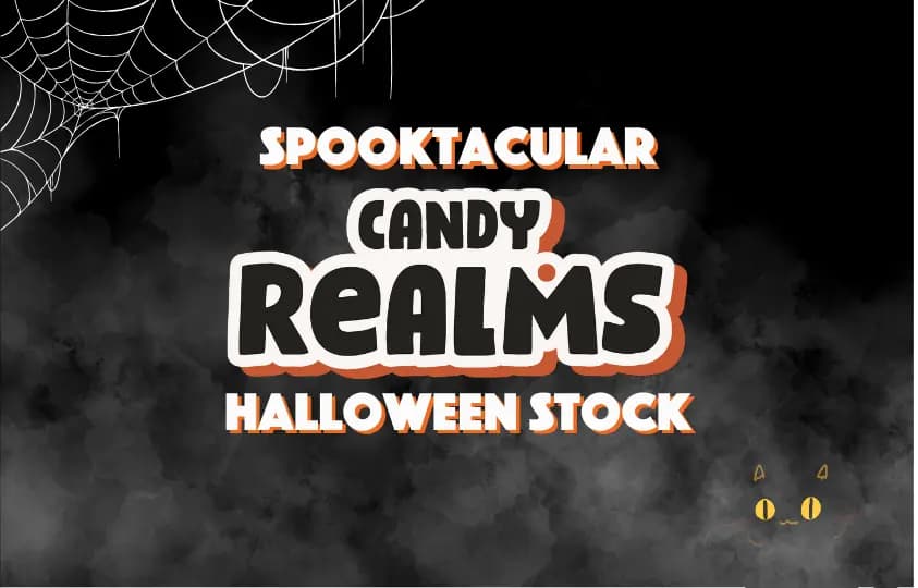 Spooktacular Candy Realms Halloween Stock