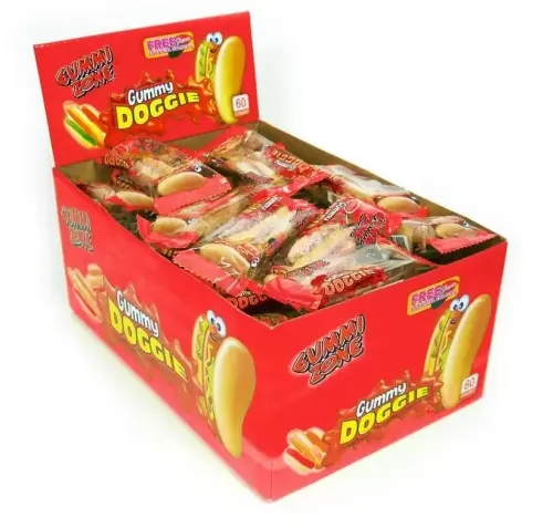 The Mini Gummy Hotdogs are a sweey way to get the spirit of the fair onto your shelves and tempt shoppers with tasty novelty lines!