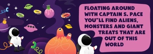 Enjoy out of this world treats with Captain S.Pace