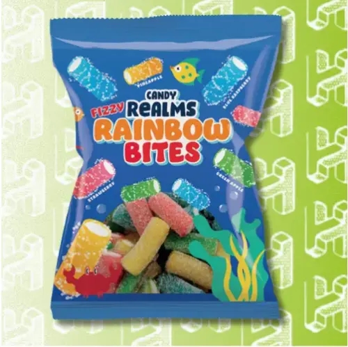 Candy Realms Fizzy Rainbow Bites
