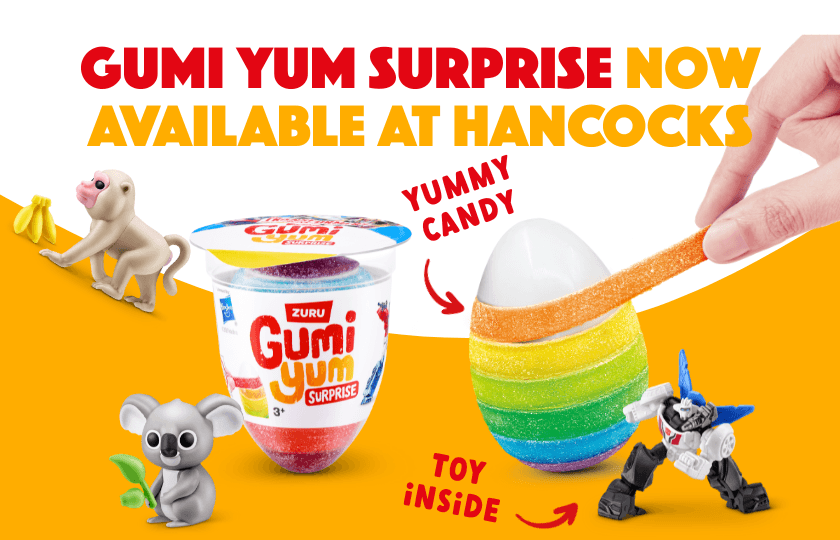 Gumi Yum Surprise Now Available at Hancocks