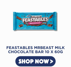 Feastables MrBeast Milk Chocolate Bar block Feastables MrBeast Milk Chocolate Bar block