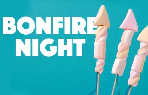 Delicious marshmallow skewers that look just like fireworks - give you any ideas for Bonfire Night sweets?