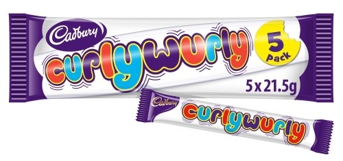 308820 B Cadbury Curly Wurly 5 x 21.5g