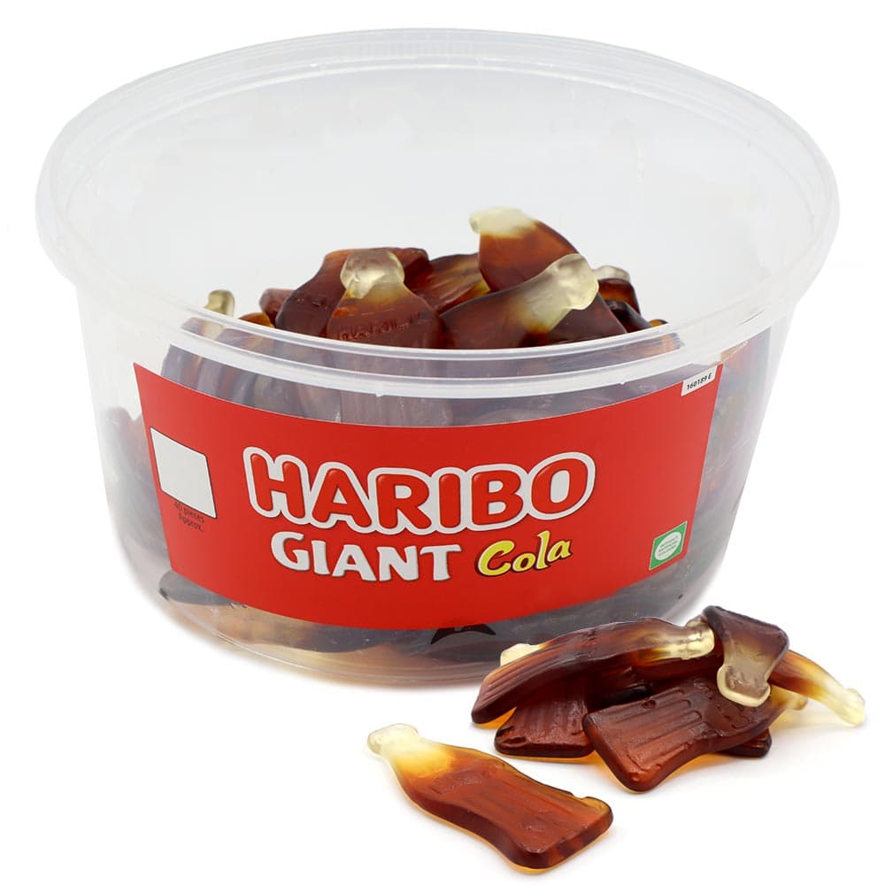 Haribo Giant Cola Bottles Tub 720g haribo-giant-cola-bottles-tub-720g