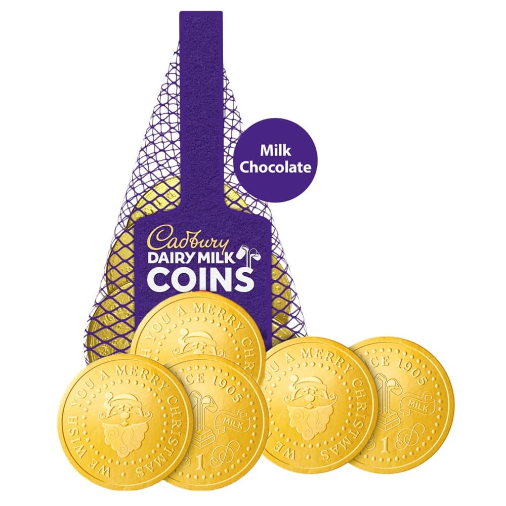 Cocoa Coin Cadbury Dairy Milk Chocolate Coins Net 70g